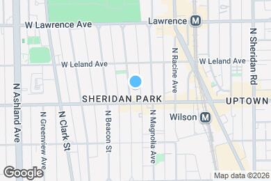 Map image of the property - 4615 N Malden St