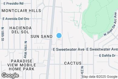 Map image of the property - 13024 N 22nd St