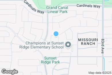 Map image of the property - 8609 W Solano Dr