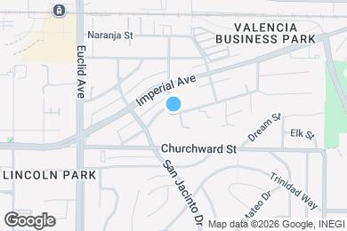 Map image of the property - 5307 Santa Margarita St