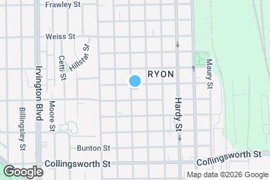 Map image of the property - 4018 Gano St