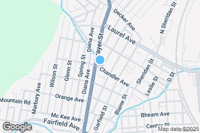 Map image of the property - 324 Chandler Ave