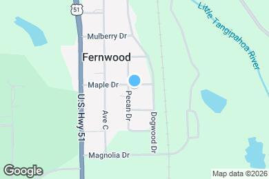 Map image of the property - 1038 Maple Dr