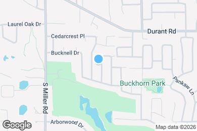 Map image of the property - 2720 Briarpatch Dr