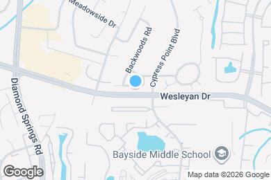 Map image of the property - 5327 Kindlewood Dr