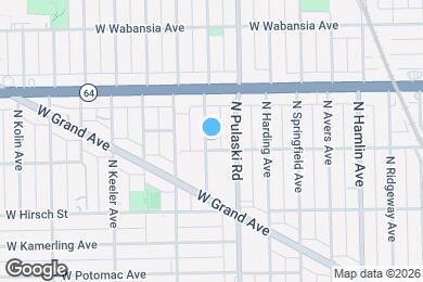 Map image of the property - 1511 N Keystone Ave