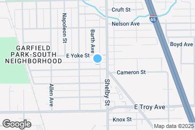 Map image of the property - 1042 Cameron St