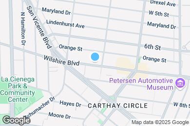 Map image of the property - 6401 Wilshire Blvd