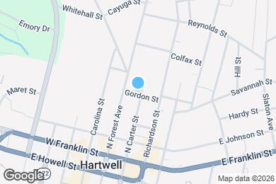 Map image of the property - 45 Gordon St