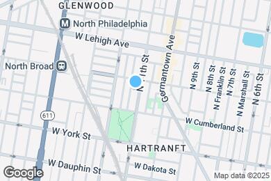 Map image of the property - 2540 N 11th St