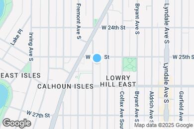 Map image of the property - 2513 Emerson Ave S