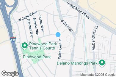 Map image of the property - 1377 Fallen Leaf Dr