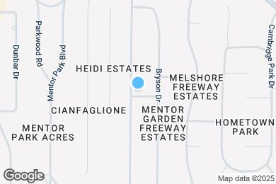 Map image of the property - 6293 Meldon Dr