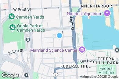 Map image of the property - 510 S Charles St