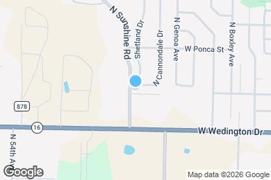 Map image of the property - 1252 N Cannondale Dr