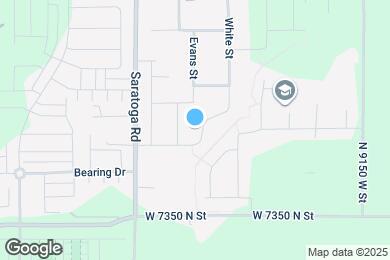 Map image of the property - 1318 E White St