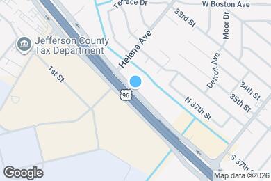 Map image of the property - 728 N Memorial Fwy