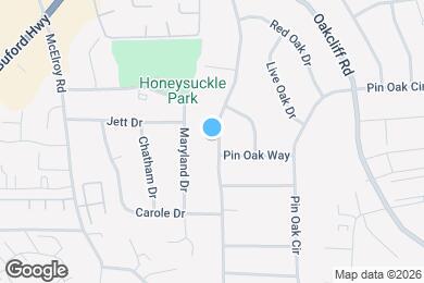 Map image of the property - 3852 Pin Oak Cir