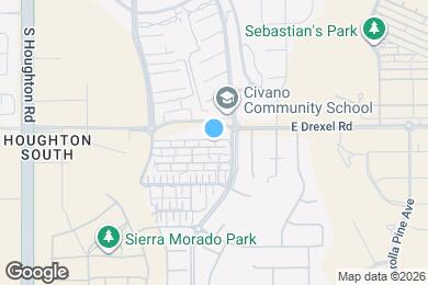 Map image of the property - 10645 E Singing Canyon Dr