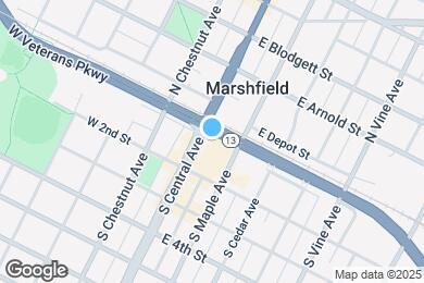 Map image of the property - 111 S Central Ave