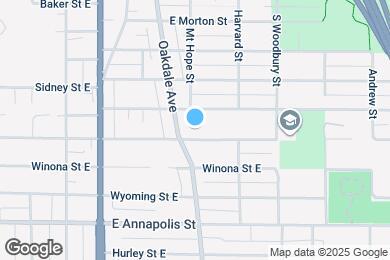 Map image of the property - 211 Belvidere St E