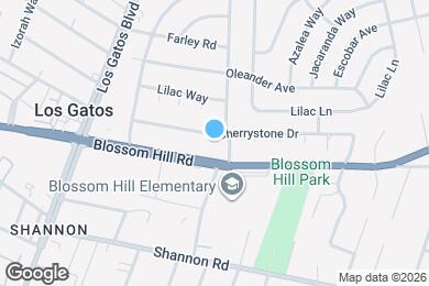 Map image of the property - 850 Cherrystone Dr