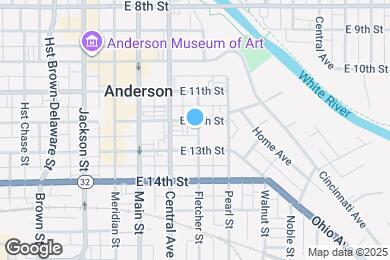 Map image of the property - 1211 Fletcher St