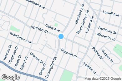 Map image of the property - 171 Lexington St