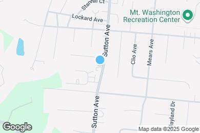 Map image of the property - 1604 Sutton Ave