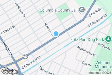 Map image of the property - 502 E Cook St