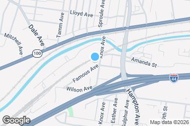 Map image of the property - 6205 Famous Ave