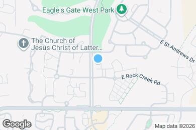 Map image of the property - 3543 E Rock Creek Rd