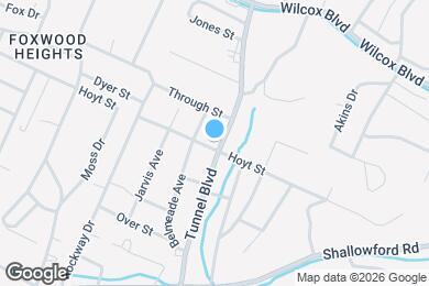 Map image of the property - 1203 Tunnel Blvd