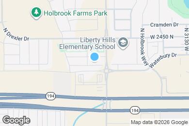 Map image of the property - 3686 W 2280 N