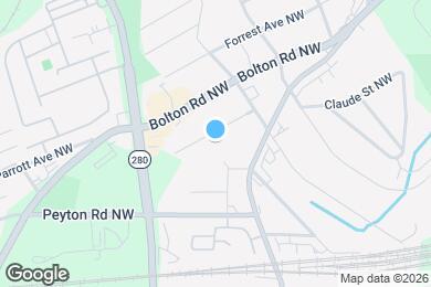 Map image of the property - 2608 Church St NW