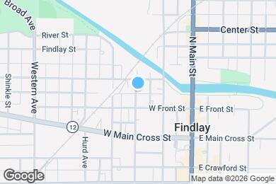 Map image of the property - 115 S West St