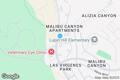 Map image of the property - Malibu Canyon