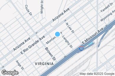 Map image of the property - 1414 Montana Ave