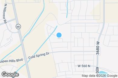 Map image of the property - 4035 W Harper Ln