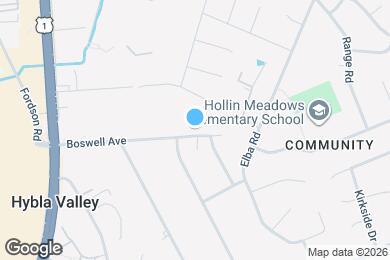 Map image of the property - 2604 Boswell Ave