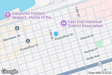 Map image of the property - 1616 Post Office St