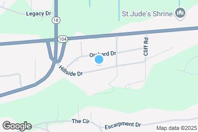 Map image of the property - 869 Hillside Dr