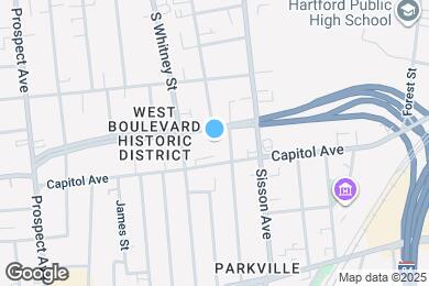 Map image of the property - 873 West Boulevard