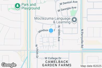 Map image of the property - 18932 W Reade Ave