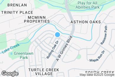 Map image of the property - 500 Rolling Oak Dr