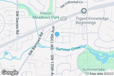 Map image of the property - Summer Creek Apartments