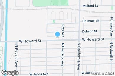 Map image of the property - 2113 Howard St