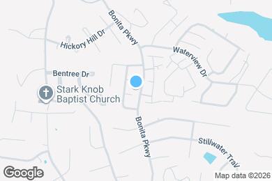 Map image of the property - 105 Rushing Water Ct