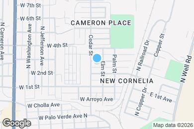 Map image of the property - 331 W 3rd Ave