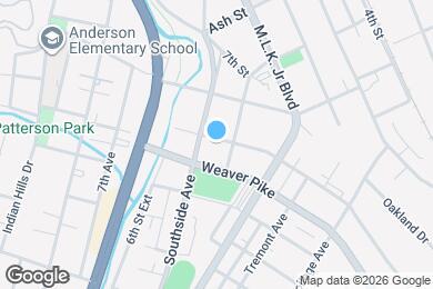 Map image of the property - 616 Columbia Rd